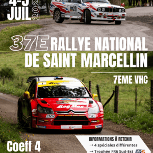 Rallye de Saint Marcellin 2025 - Vidéo personnalisée