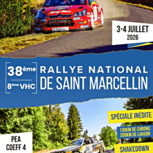 Rallye de Saint Marcellin 2026 - Vidéo personnalisée