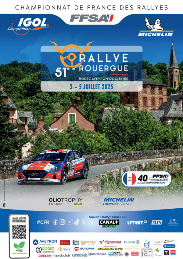 Rallye du Rouergue 2025 - Vidéo personnalisée
