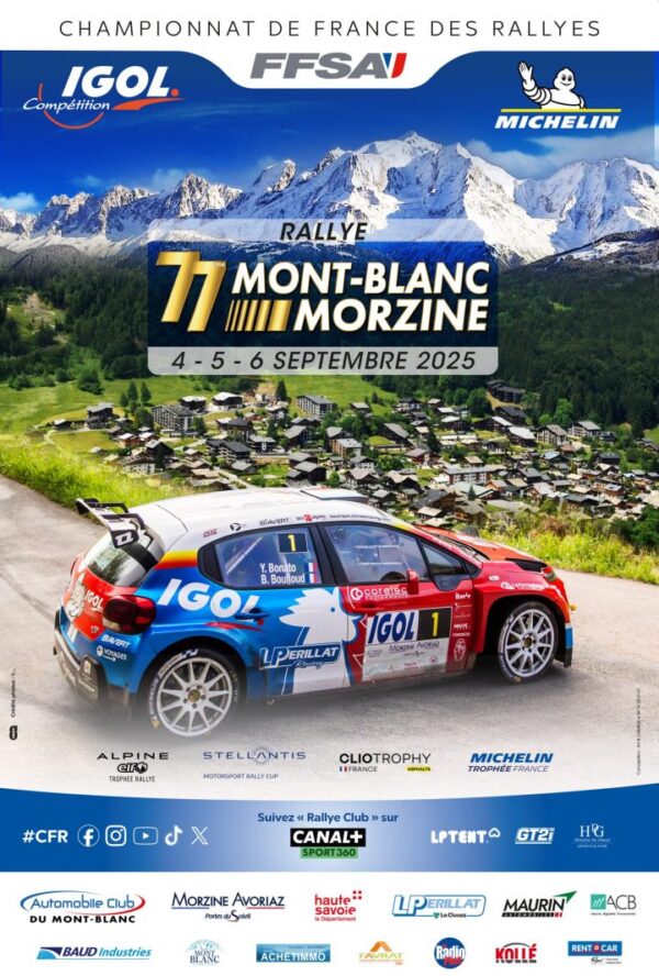 Rallye du Mont Blanc 2025 - Vidéo personnalisée