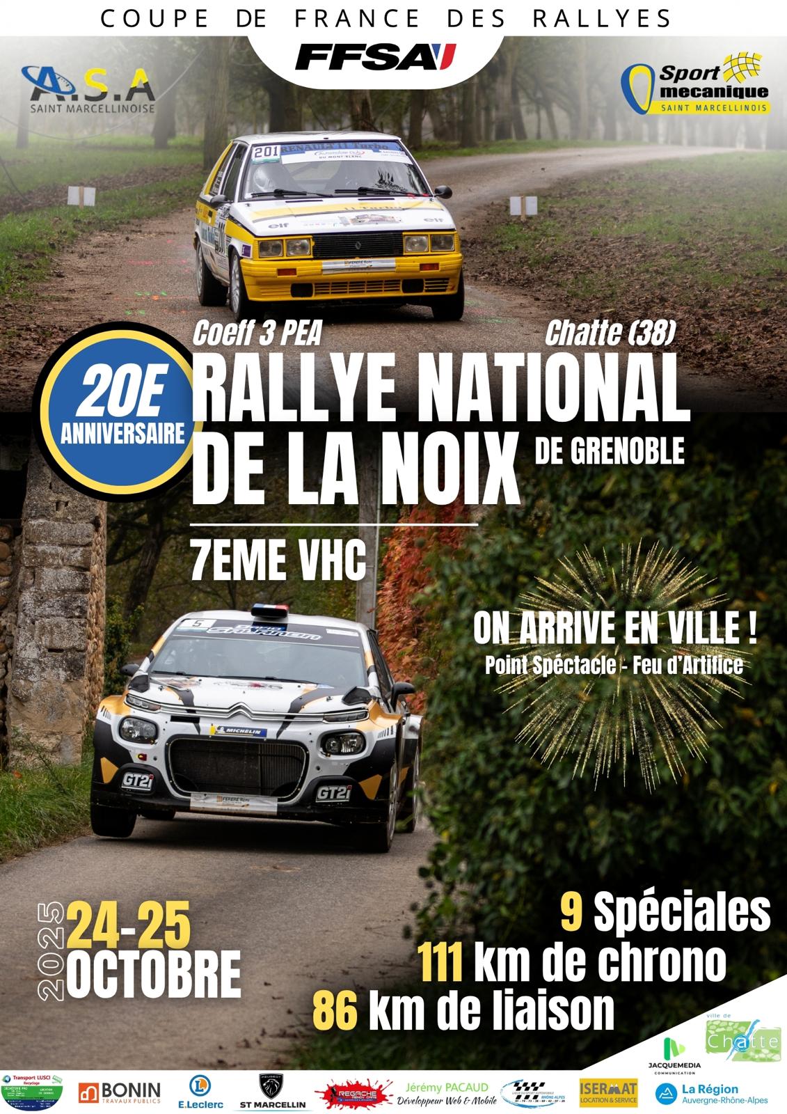 Rallye de la Noix de Grenoble 2025 - Vidéo personnalisée
