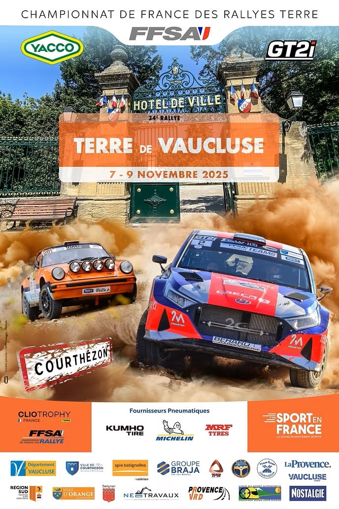 Rallye Terre de Vaucluse 2025 - Vidéo personnalisée
