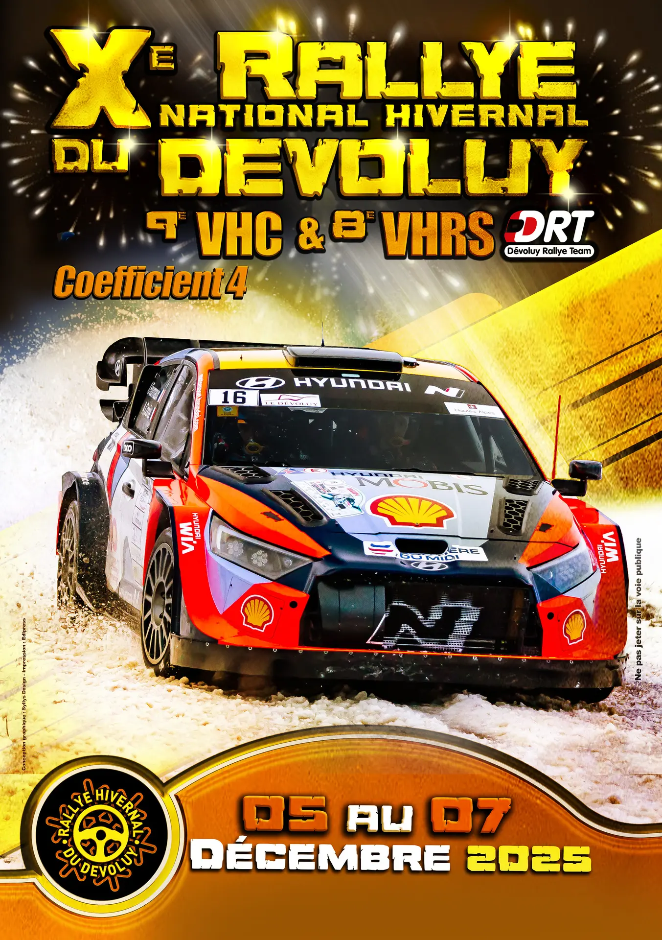 Rallye Hivernal du Dévoluy 2025 - Vidéo personnalisée