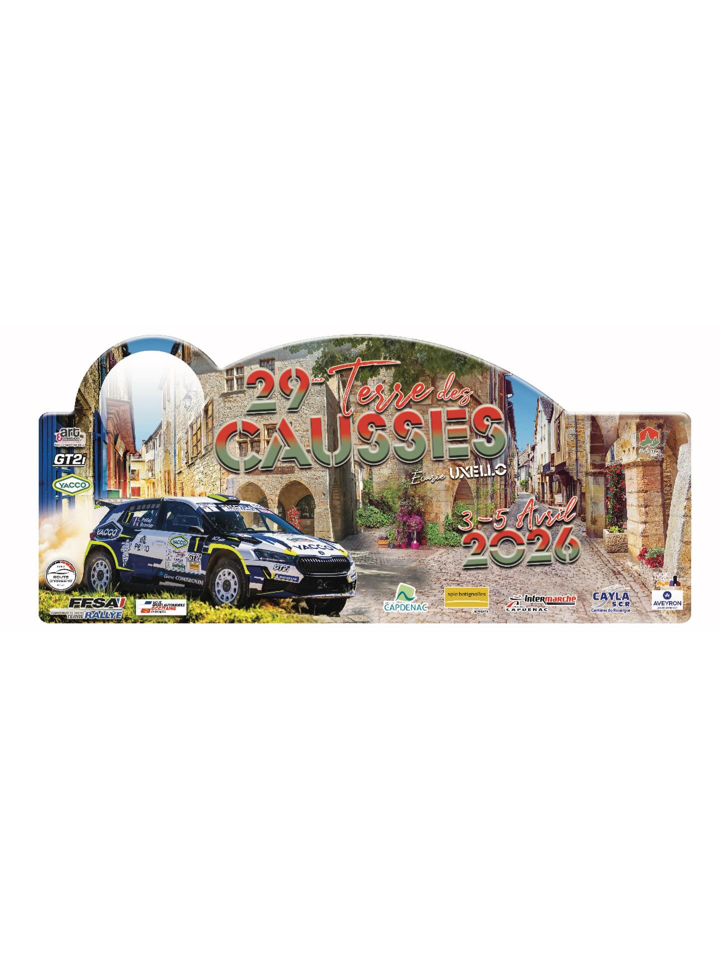 Rallye Terre des Causses 2026 - Vidéo Personnalisée