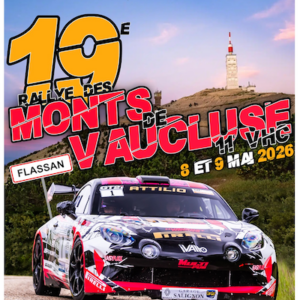 Rallye Monts de Vaucluse 2026 - Vidéo personnalisée