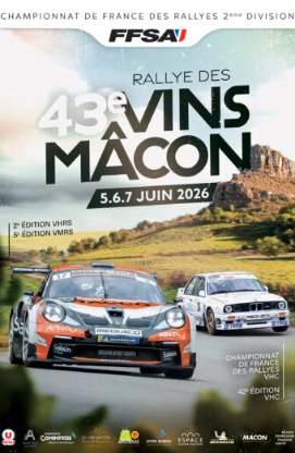 Rallye des Vins Mâcon 2026 - Vidéo personnalisée